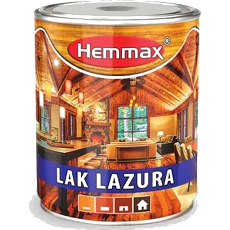 HEMMAX Lak lazura, tik, 0.75 l